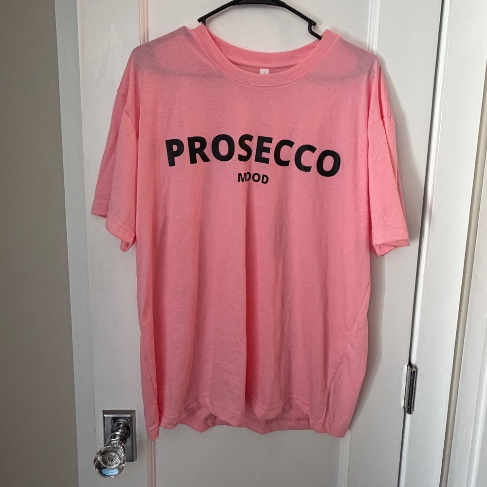 PROSECCO MOOD Graphic T-Shirt – Size Large